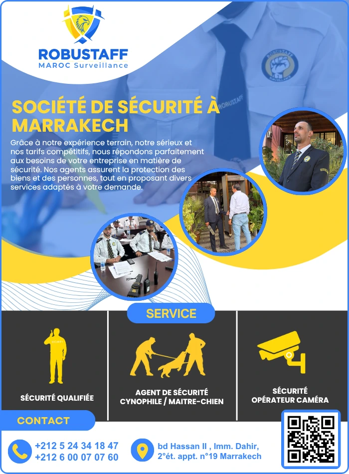 Page Robustaff Maroc