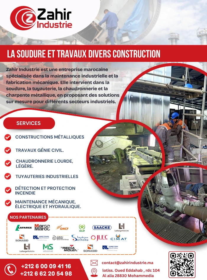 Page Zahir Industrie