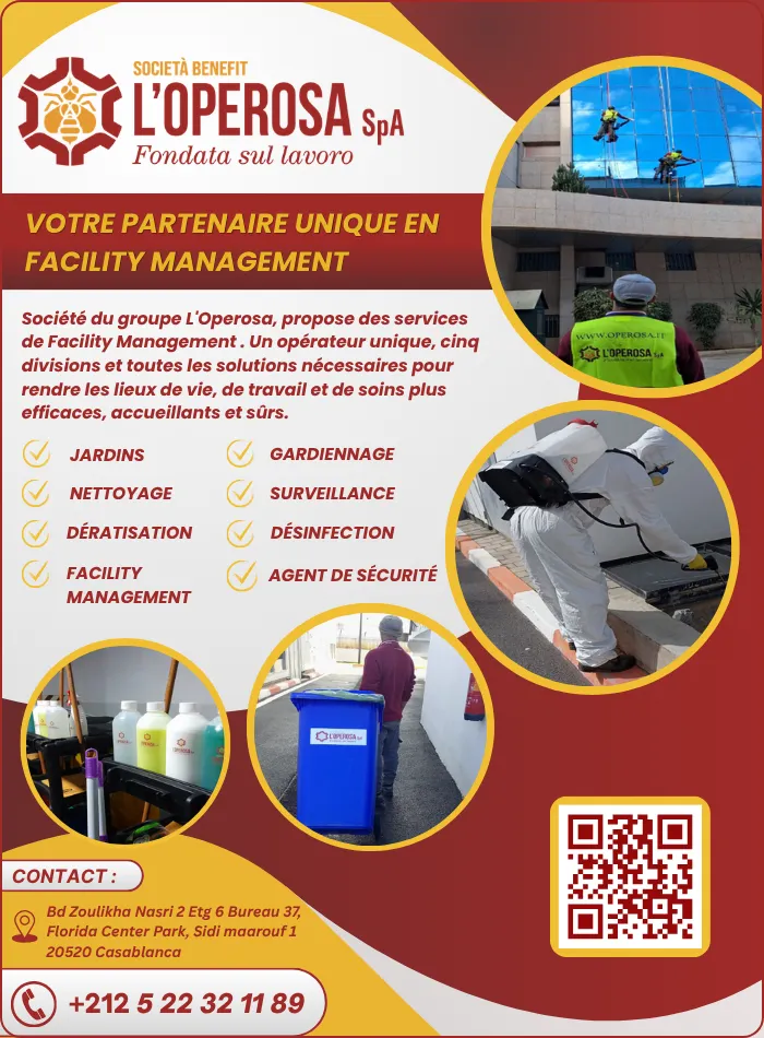 Page L'Operosa Maroc