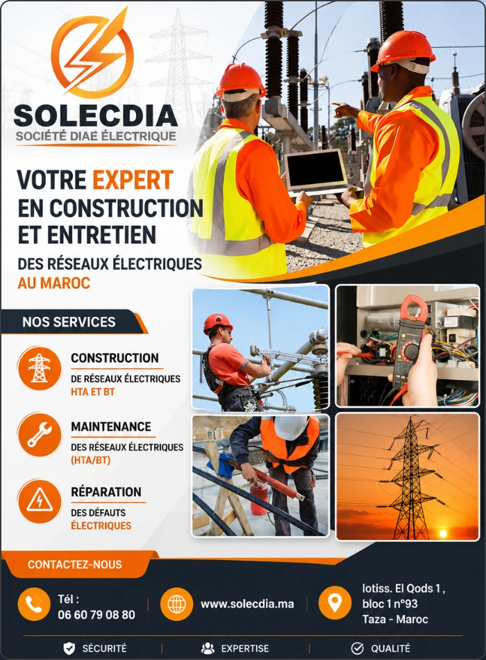 Page Société Diae Electrique ( Solecdia )