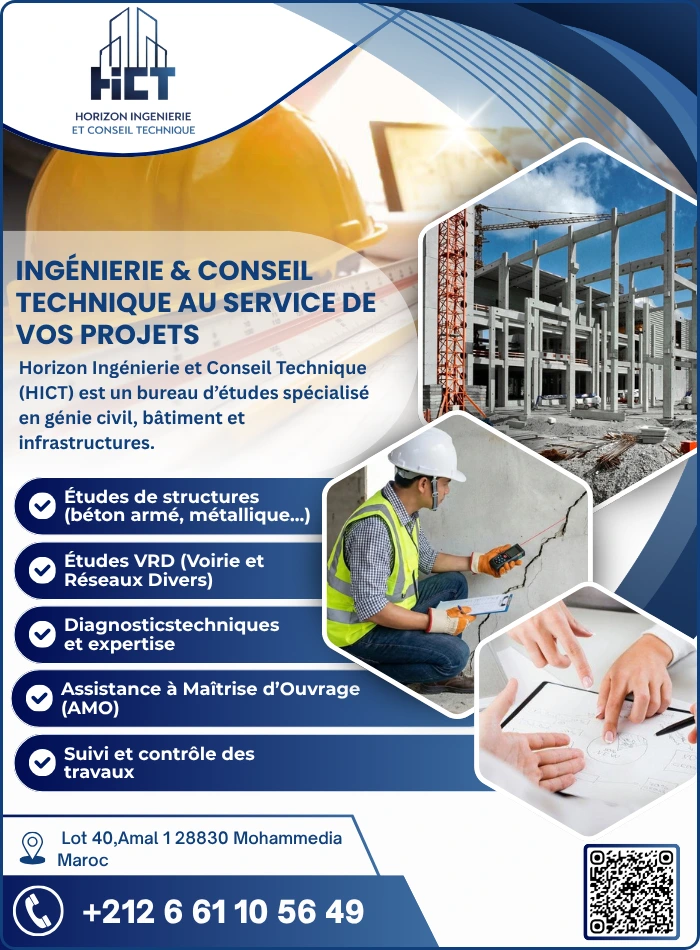 Page HORIZON INGENIERIE ET CONSEIL TECHNIQUE ( HICT )